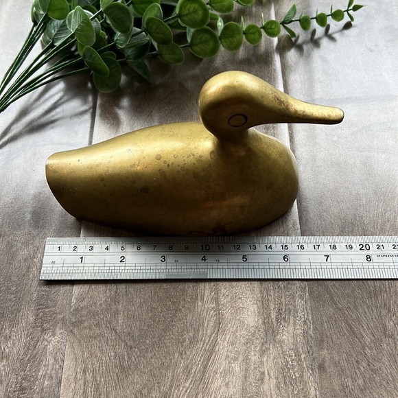VINTAGE brass duck - Picture 5 of 7